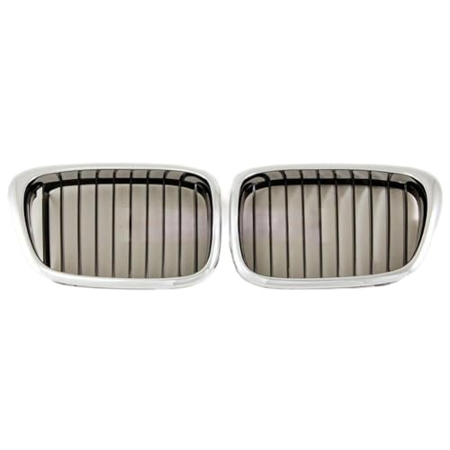 Calandre avant E39 finitions luxe chrome et noir ABS haute résistance pour phase 1 et 2