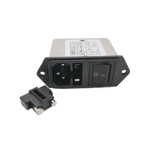 Filtre secteur IEC CW2C-10A-T avec interrupteur pour armoire