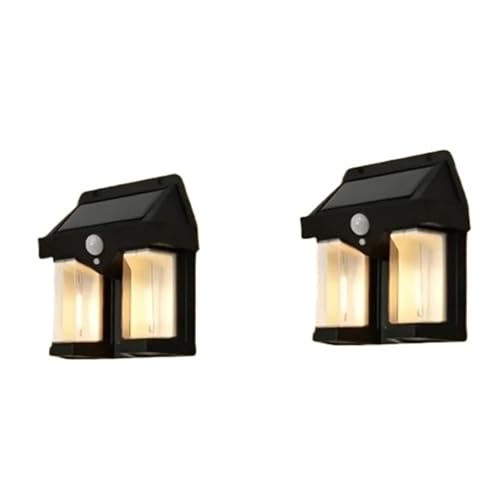 MMKBLRDI 1 lámpara de pared equipada con una bombilla de tungsteno, un sensor de movimiento y múltiples modos de iluminación.