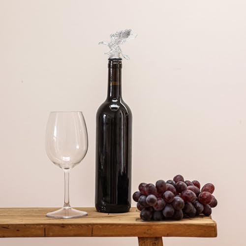 Vertedor de botella reutilizable para cocina y bar con cabeza de águila 4