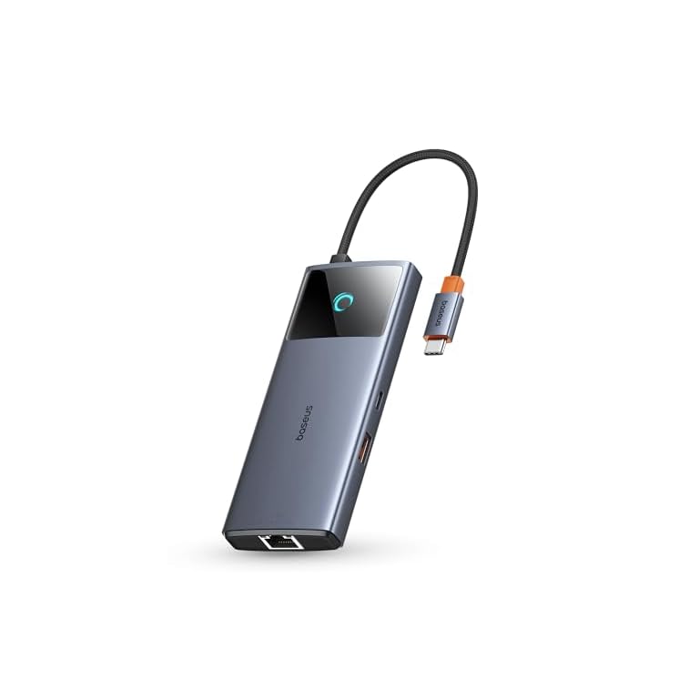Baseus Hub USB-C 6in1 10Gbps, HDMI 4K, Ethernet, 100W PD