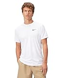Nike Men's Standard Short Sleeve Hydrogu, White, Medium