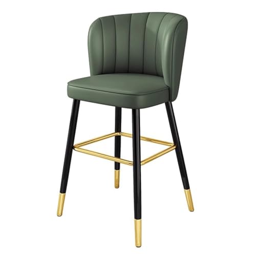 Tabouret de bar moderne en similicuir pour cuisine conviviale