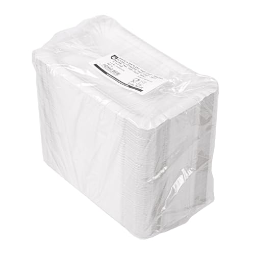 Garcia de Pou 250 Einheit Bakery Fast Food klein Tabletts in Box, 17,5 x 11 cm, Karton, weiß, 30 x 30 x 30 cm