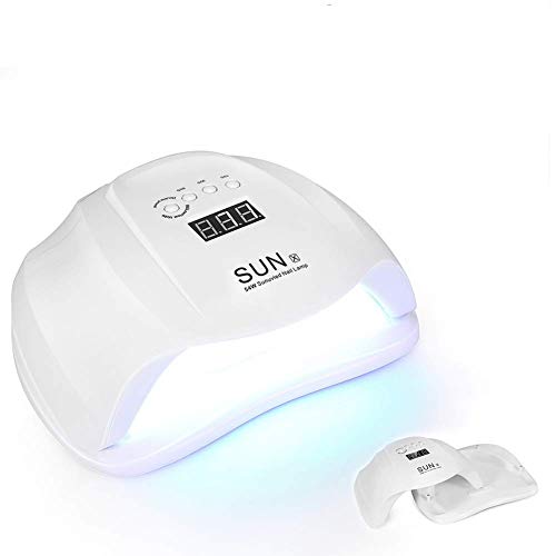 Brrnoo Nail Dryer Machine, 54W Sun X UVLED Nail Lamp Dryer Machine for Nail Gel Polish Drying with Smart Sensor Nail Art (US) by Brrnoo - Used condition - CA$31.85