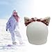 Aymzbd Snow Ski Helmet Cover Skiing Helmet Cover Stylish Multifunction Decorative Portable Knitted Cap Helmet Decoration for Skiing