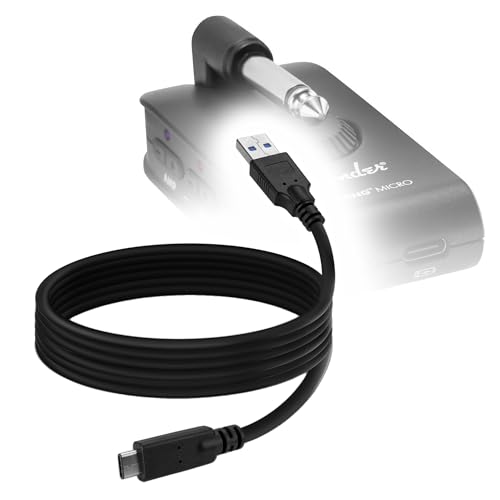 Câble de charge Fender Mustang Micro 1,8m USB C anti-panne