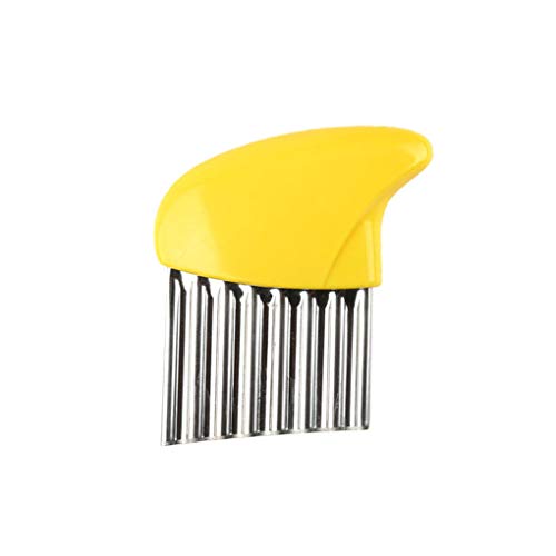 Ruiboury Papas Fritas Patatas Fritas Cortador de Verduras Haciendo Peeler Afilados ondulados Herramienta de la Cocina Máquina de Cortar la Fruta