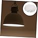 Lurrose 2pcs Anti-dazzling Lampshade Diffuser Covers for Pendant and Table Lamps Simple Chandelier Replacement Shades Light Shading Tool for Bedroom and Living