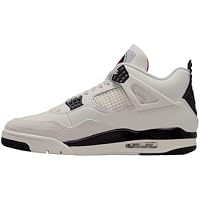 Air Jordan 4 Retro Flight Club - Zapatos para hombre (vela/rojo