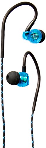 Over Ear Sweatproof Sport Headphonesï¼ŒLangsdom in Ear Exercise Earbuds Earphones with Remote and Mic for Running Gym Jogging for iPod iPhone Samsung (SP80A Blue)