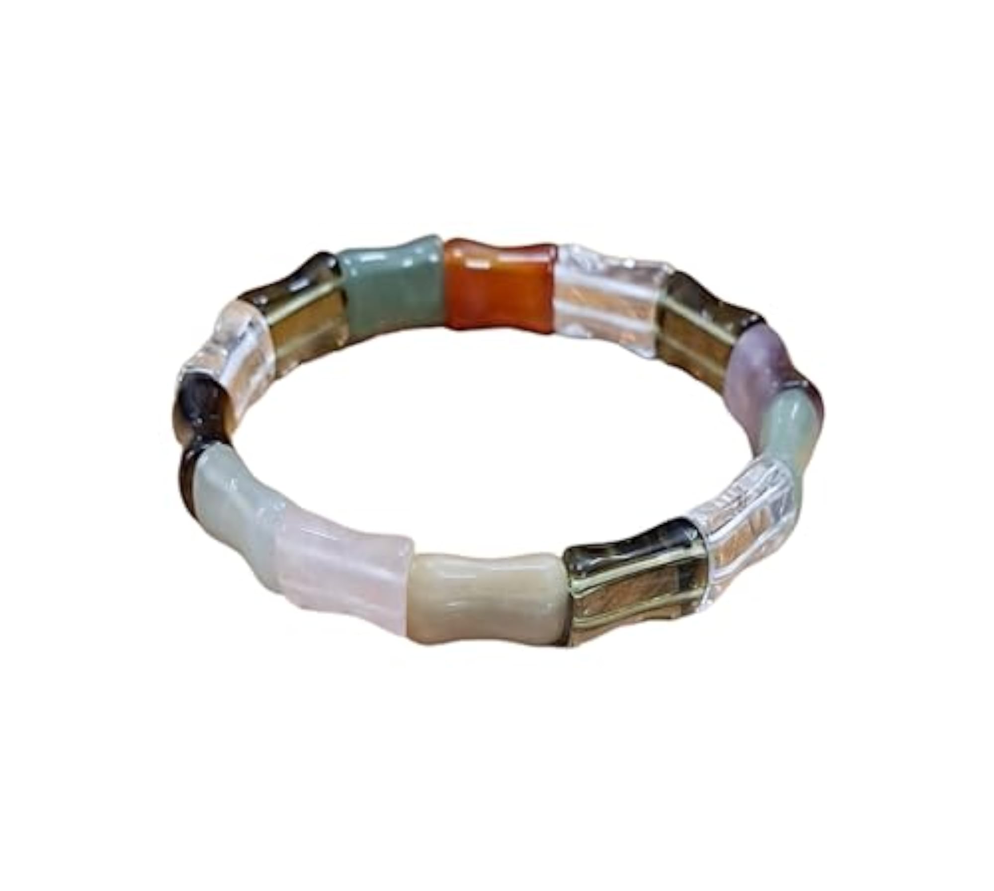 Unisex Natural 7 Chakra Crystal Bead Bracelet, Gift