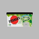 Muy lavable Titanlux Biosostenible pintura para paredes Blanco Arena 4L