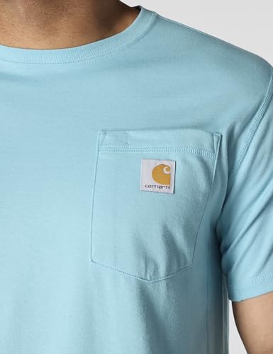 Image of Carhartt Men's Force Relaxed Fit Midweight Short-Sleeve Pocket T-Shirt