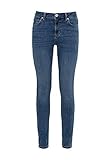 Shaping-Effekt HALLHUBER Skinny MIA aus Candiani Denim eng geschnitten Middle Blue Denim, 38