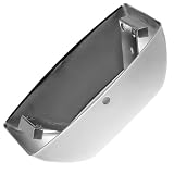 DIYEAH Coppa Olio Cappa Estrattore, Coppa Raccolta Olio per Cappa Cucina, Acciaio Inossidabile, Argento, Capacità Grande, Gancio Regolabile 4,5-7cm, Compatibile