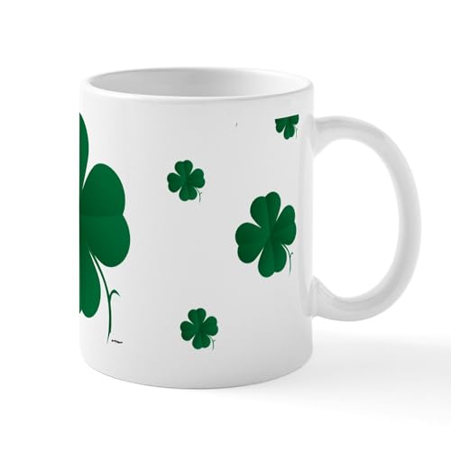 CafePress Shamrocks Multi Mug 11 oz (325 ml) Ceramic Coffee Mug