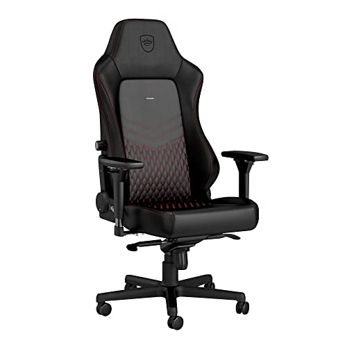 noblechairs Hero Gaming Chair - Office Chair - Desk Chair - Real Leather - Black/Red by noblechairs - Used condition - CA$919.99