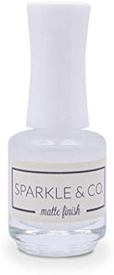 Sparkle & Co. Matte Finish (Regular Polish/Not Gel)