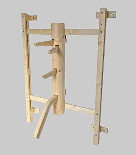 Wing Chun Wooden Dummy with Columns (05 Natural) Cover