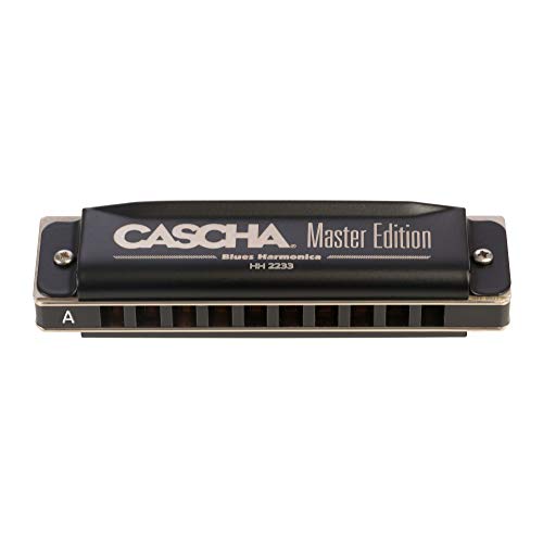 CASCHA Master Edition Harmonica Blues Harmonica en majeur avec étui souple et chiffon de nettoyage Bleu - Les Beatles, Paul McCartney, John Lennon, RIngo Starr, George Harrison CASCHA Master Edition Harmonica Blues Harmonica en majeur avec étui souple et chiffon de nettoyage Bleu – Image 5