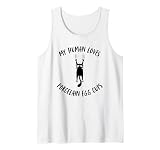 My Human Loves Porcelain Egg Cups - Cat Parent Hobby Lover Tank Top
