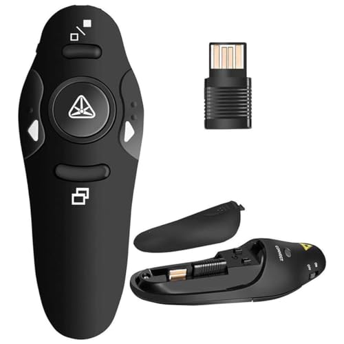 Apresentador de Slides Controle sem fio Passador de Slide Apontador laser Caneta multimídia PowerPoi