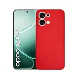 KEJI Cover per Oppo A6 Pro 5G/4G Custodia in TPU, Morbido Custodia Cover Slim Anti Scivolo Custodia Protezione Posteriore Cover Antiurto per Oppo A6 Pro 5G/4G (ROSSO)