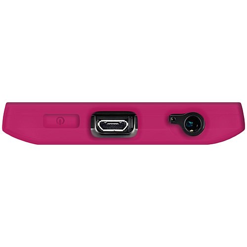 Amzer Silicone Jelly Skin Fit Case Cover For Lg Marquee Ls855, Boost Mobile Lg Marquee Ls855, Sprint Lg Marquee Ls855 - Retail Packaging - Hot Pink #TOP4