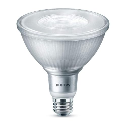 Philips PLC 13W (120W) LED PAR38 BW - ONE Bulb (Title 20 Certified), Bright White - Pack of 1 by PHILIPS - Used condition - US$7.81