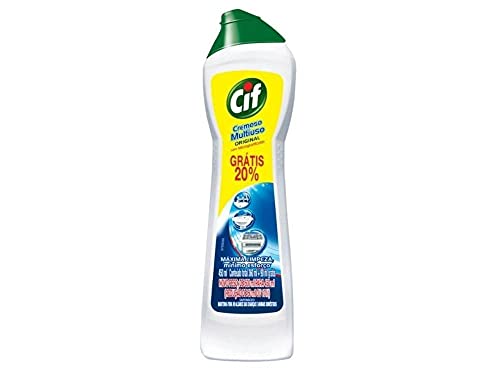 Saponáceo de Limpeza Branco Cremoso, 450 Ml, Cif