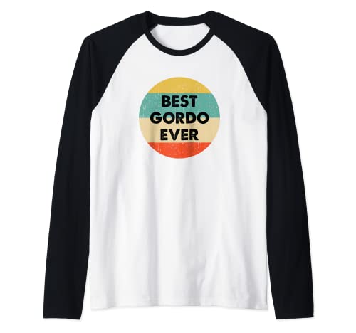 Nombre Gordo Camiseta Manga Raglan