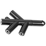 Câble répartiteur pour casque audio : un répartiteur audio pratique pour profiter des appels vidéo et du contenu multimédia avec vos amis lors déplacements. connecteur répartiteur audio pour casque