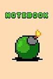  8-bit bomb notebook : Journal for the 8-bits art fans and retro gamers