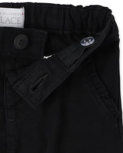 The Children's Place Baby Girls And Toddler Girls Skinny Chino Pants, Black, 3T #TOP1