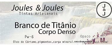 Miniatura 2 de Joules & Joules Pintura al óleo Titanium White Heavy Body 100 mL (3,38 fl oz
