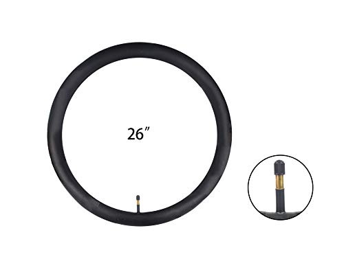 Fanspro 4 Pack Of 26 Inch Bike Tube 26X1.75 26X1.95 26X2.10 26X2.125 Heavy Duty Bicycle Tube With 2 Tire Levers,48Mm Schrader Valve Premium Quality Butyl Inner Tube #TOP3