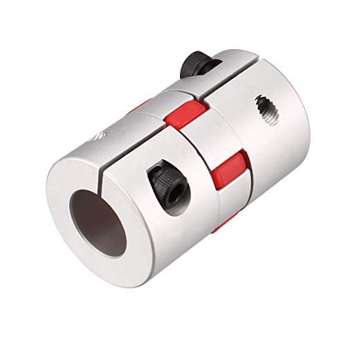 uxcell Shaft Coupling 20mm to 20mm Bore L66xD40 Flexible Coupler Joint for Servo Stepped Motor by uxcell - Used condition - US$12.03