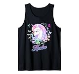 Cute Unicorn Personalized Name KESHA Tank Top