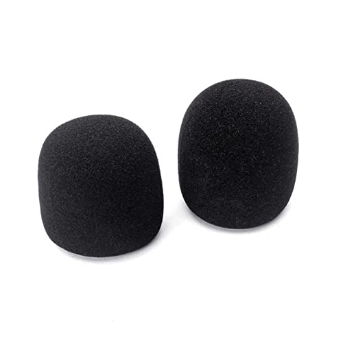 Toyvian Microphone Cover Professional Thicken Windscreen Protective Shield Sponge Microphone Cap for Studio Use Mic Shield