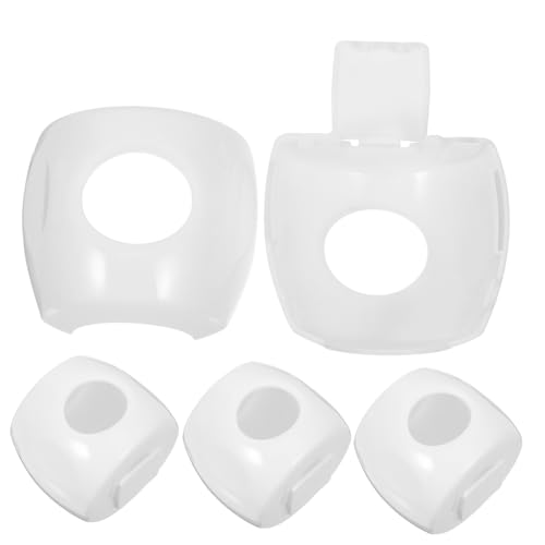 Abaodam 4個 のいたずら防止チャイルドロック ドアノブカバー ベッドルーム バスルーム キッチン対応 ドアハンドル保護 怪我防止 対策