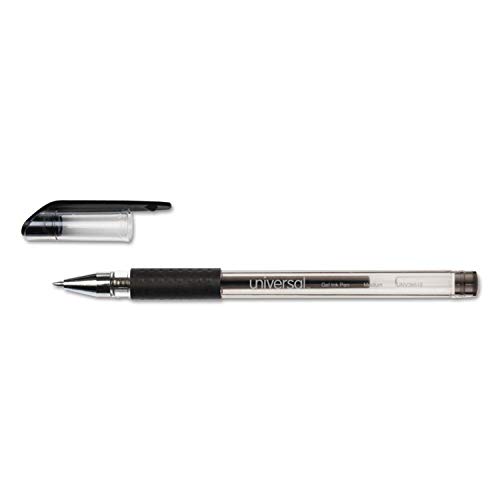 Bolígrafo roller gel Universal 39510 negro media docena miniatura 3