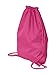 Liberty Bags Large Drawstring Cinch Pack (OS / HOT PINK)
