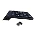 Produktbild 2,4 G Ziffernblock, 18 Tasten, kabellos, geräuschlos, mit Mini-USB-Empfänger, für Laptop/Notebook, Desktop/PC, kompatibel mit Windows und OS X System