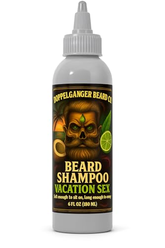 Beard Shampoo for men – Deep Clean Beard Wash with Aloe & ACV for Softer, Fuller Beards, Dandruff & Itch Control, Explosive Lather & Lightweight Conditioning with Incredible Scents
