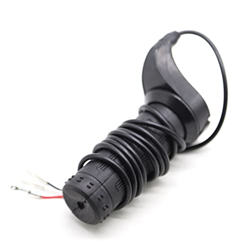 Qican Acelerador de motocicleta, patinete elétrico universal giratório velocidade acelerador alça co