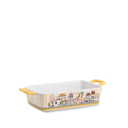 EGAN Pirofila da forno Paese Mio colore Giallo 24,5×13 cm