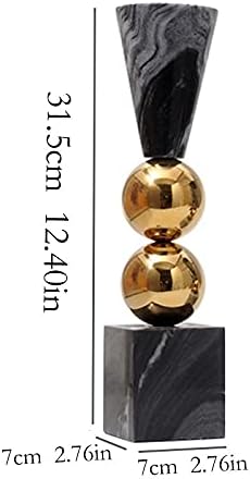 candle-holder Marble Candle Holder Living Room Dining Table Lamp Luxury Room Decoration Simple Modern Home Decoration Stainless Steel Ball candlestick, 20010125