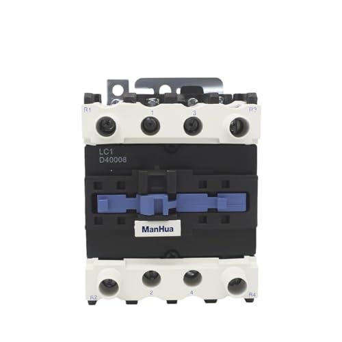 Contacteur CA LC1-D40008 60A 220V 4P pour réseau 50/60 Hz