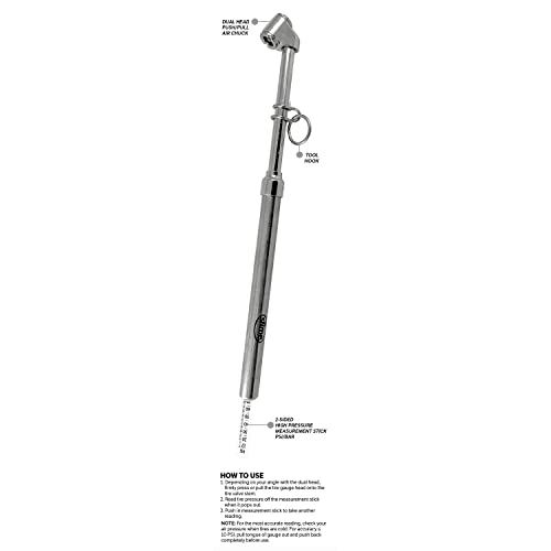 Image of Slime 2021-A Tire Gauge, Dual Head, Pencil Gauge, Truck & SUV, 10-150 psi